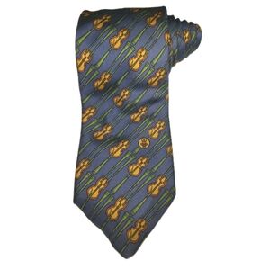 Authentic THEATER NATIONAL OPERA DE PARIS  Silk Tie 55"L 3.5" W